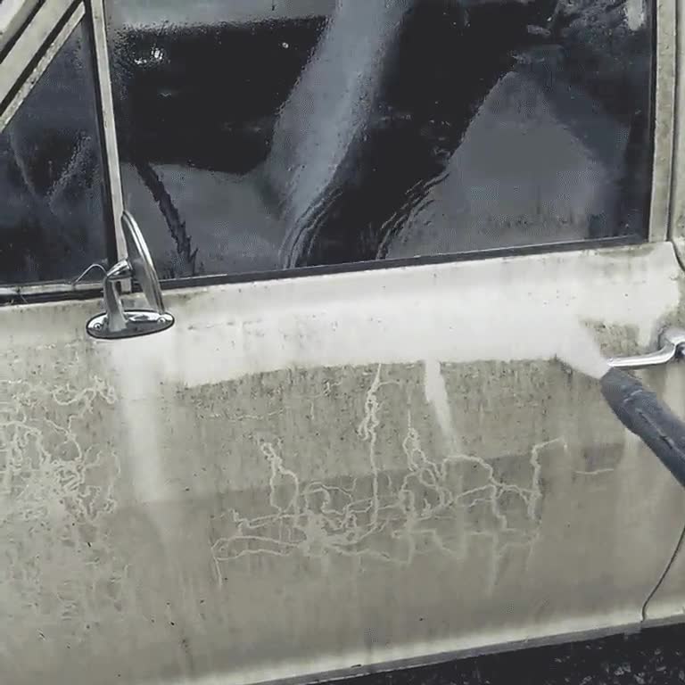 lavar,coche,viejo,agua,manguera