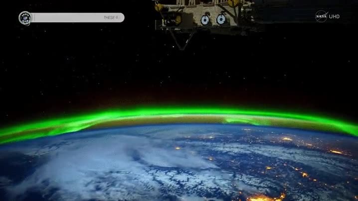 NASA,video,aurora boreal,publicar