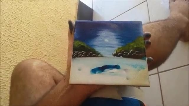 bob ross,forma,hacer arte,pintar,dedos