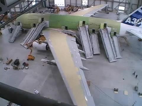 Enlace a Simulacro de evacuación de un Airbus A380