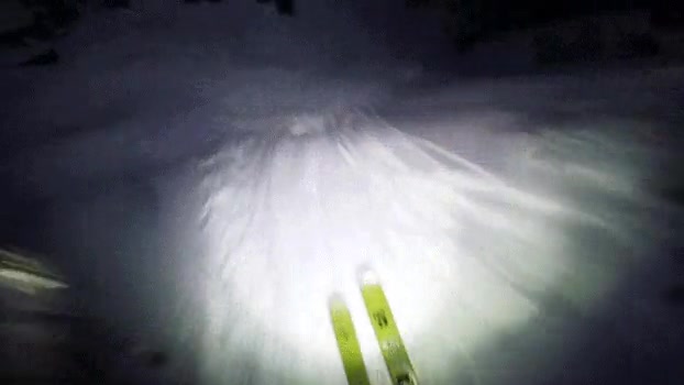 esquiar,noche,peligro,salto
