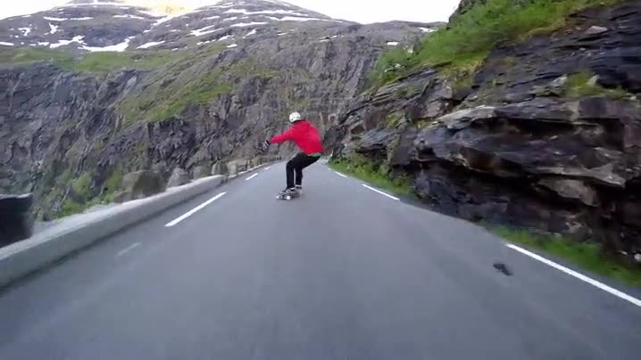 noruega,ma&ntilde;ana,patinando,carretera