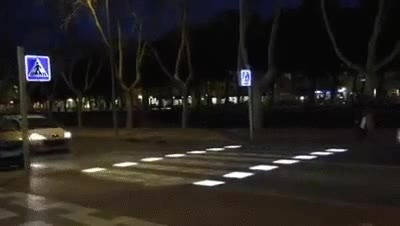 luces,automáticas,paso,peatones