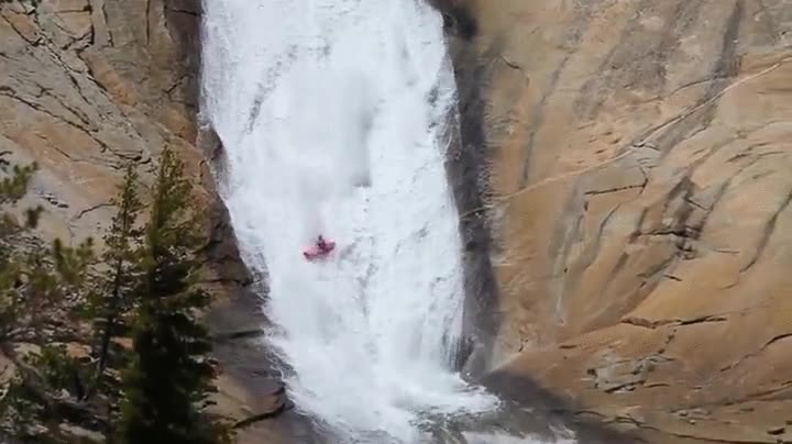 increíble,salto,kayak,valor