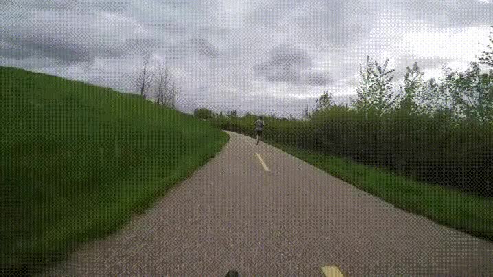 runners,cuidado,carretera,giro