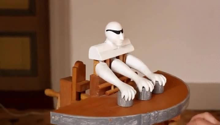 trilero,funcional,mecanismo,madera,ingenioso