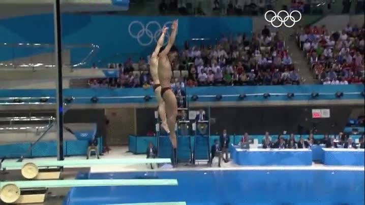 olimpiadas,salto,sincronizado,hipnótico
