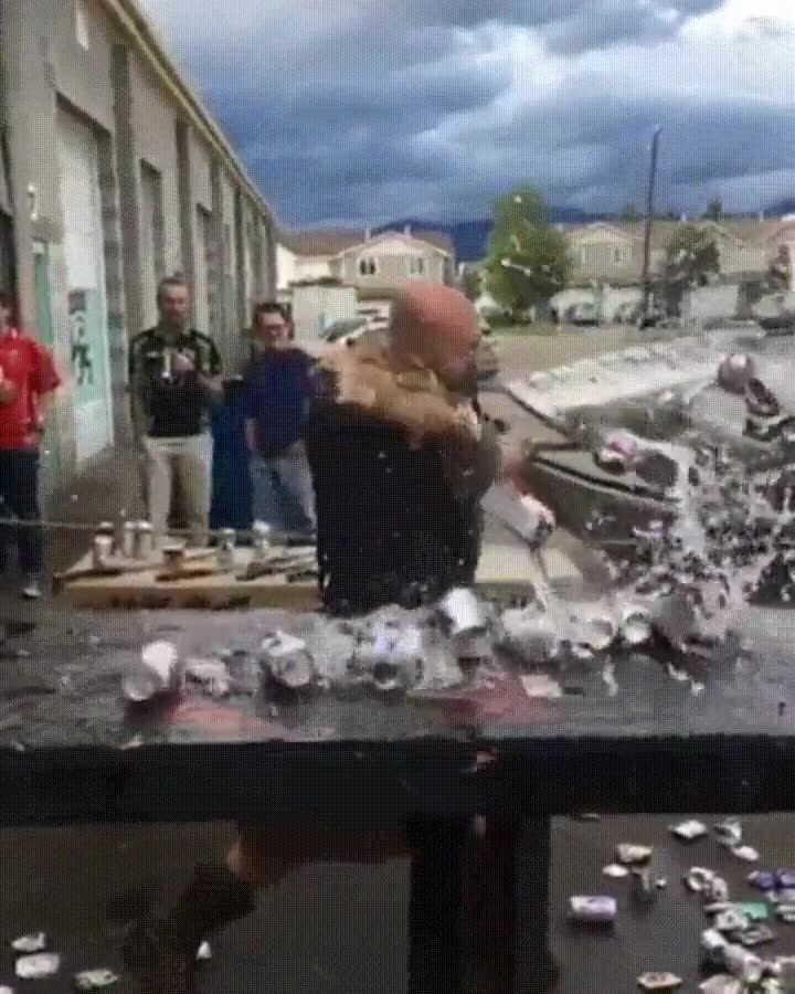 vikingo,partir,hacha,hilera