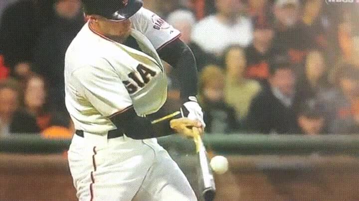 golpear,tres,veces,pelota,besbol,swing