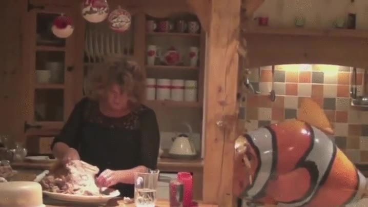 susto,madre,globo,grito