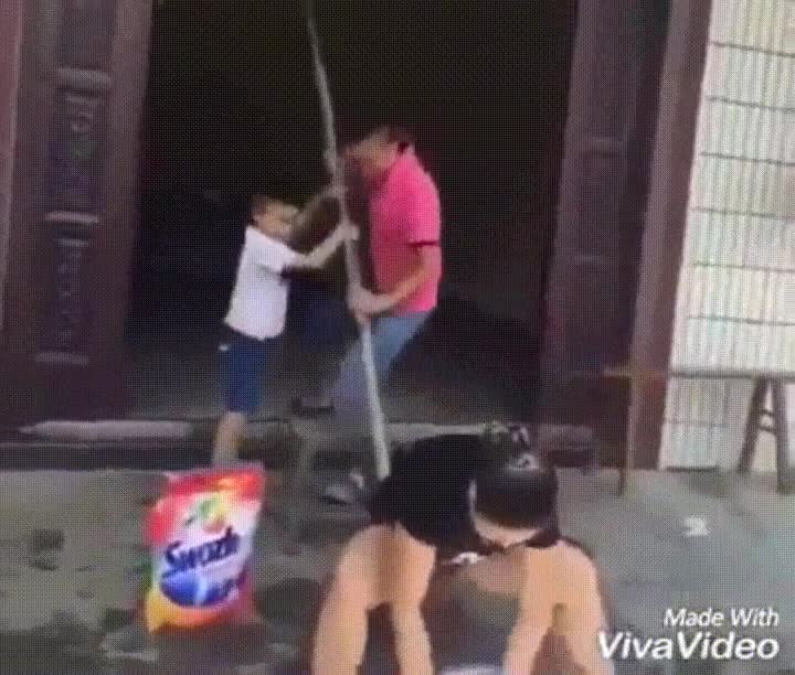 truco,madre,trollear,lavar,ropa