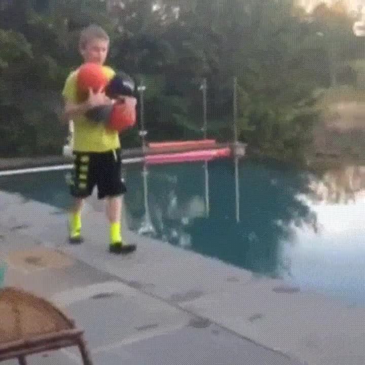 pasar,nunca,desprevenido,borde,piscina