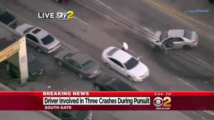 Grand Theft Auto,vida real,persecución coche