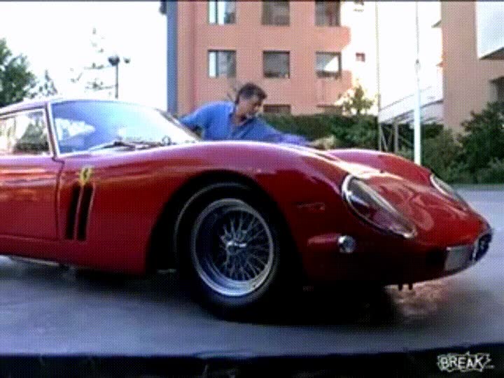 robar,ferrari,hombre,lavar