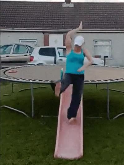 peor,forma,bajar,trampol&iacute;n