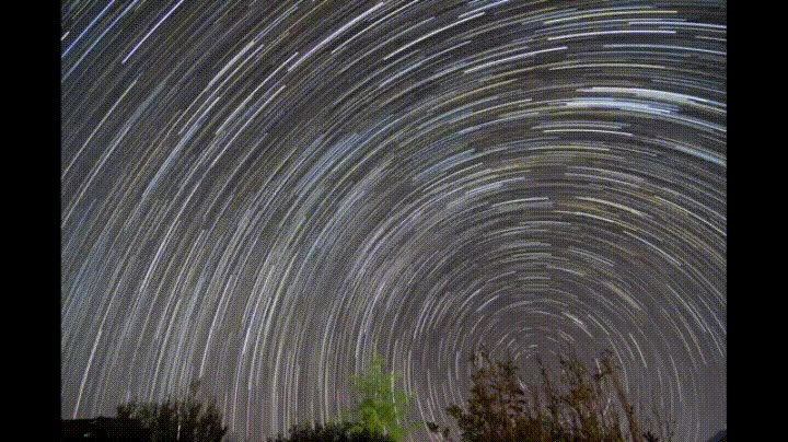 Entrar,hiperespacio,arboles,noche,efecto