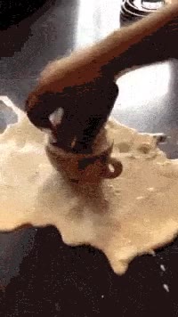 caf&eacute;,barista,espuma,dibujar