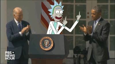 presidente,estados unidos,rick & morty,bluuurp