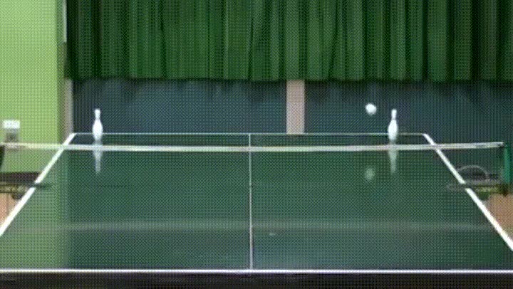 habilidad,chaval,pala,ping pong,alucinante