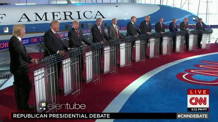 unica,manera,trump,debate,clones