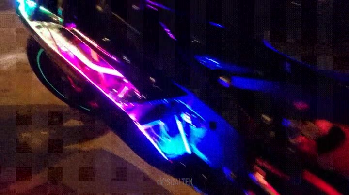 moto,pronto,ir,carretera,luces,tron