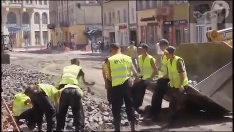 truco,parecer,ocupado,piedras,obra