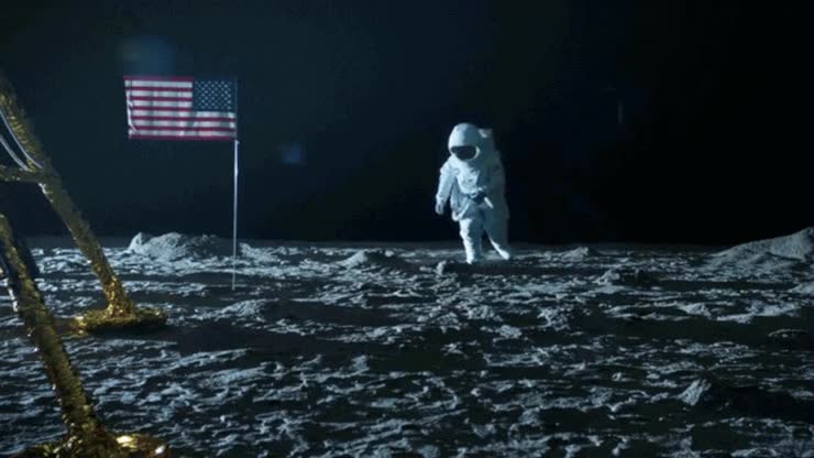 grabaci&oacute;n,hombre,luna,rodar,dos veces