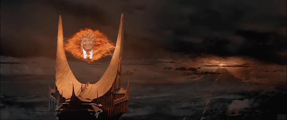 presidente,trump,sauron,ojo