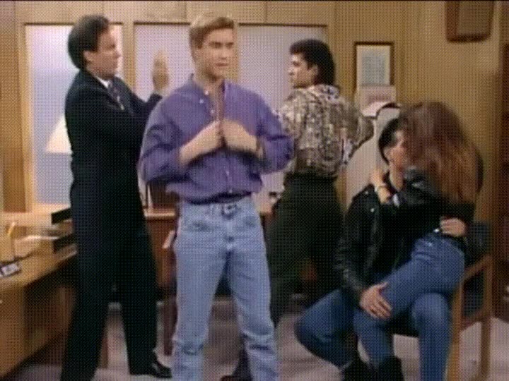 salvados por la campana,reto,maniqui,zack morris