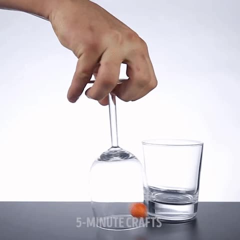 como,meter,vaso,sin tocar,copa