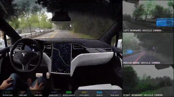 coche,ver,automatico,tesla