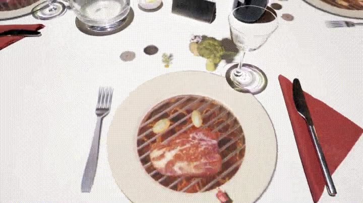 cenar,mesa,restaurantes,modernos,plato,comida,nada