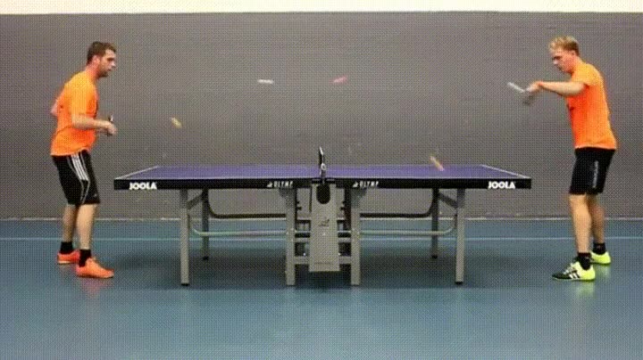 jugar,ping pong,5,pelotas