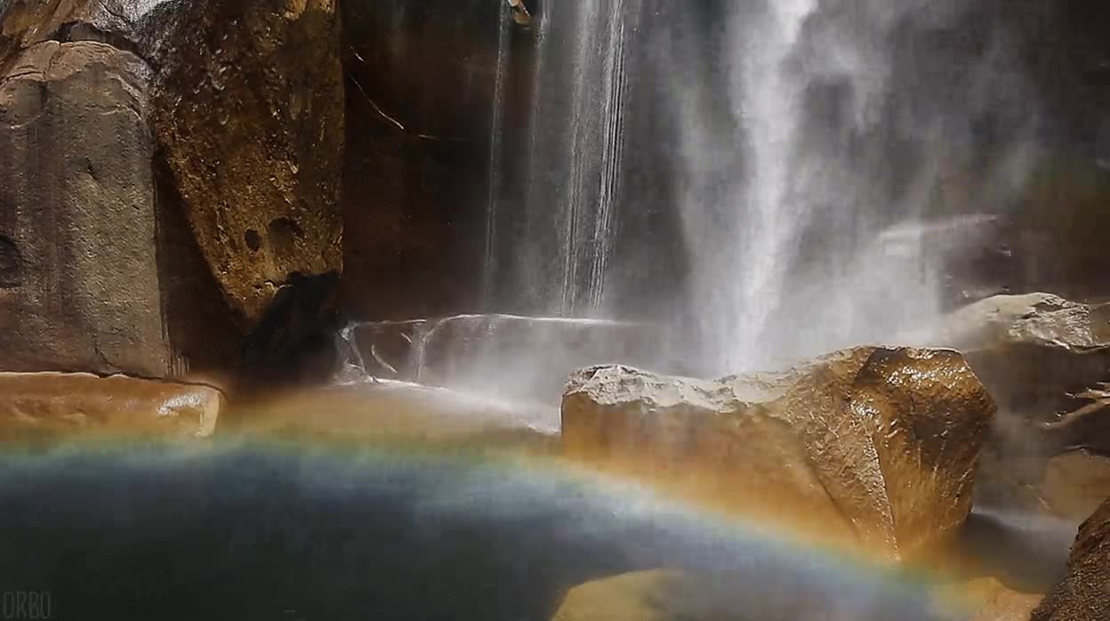 tranquilidad,paz,Cascada Vernal,yosemite