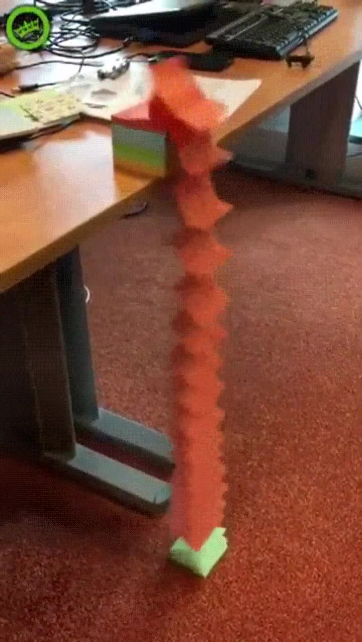 cosas,hipnotica,post it,cayendo,colores