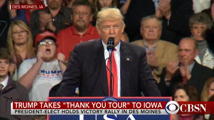 Enlace a El seguidor más eufórico de Donald Trump