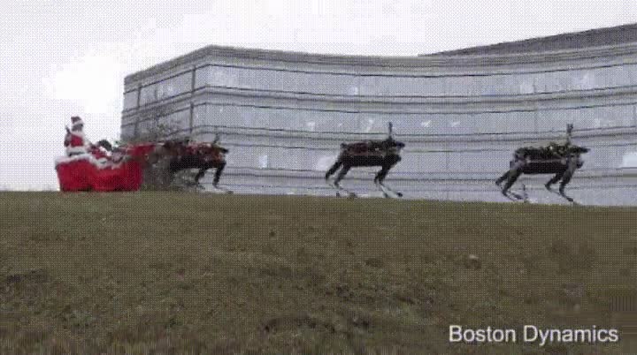 boston dynamics,robots,santa,futuro,renos