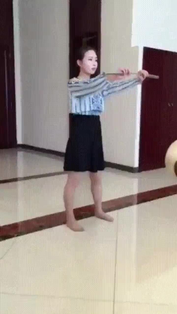 demostrar,incre&iacute;ble,dominio,nunchakus