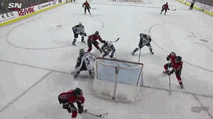 hockey,hielo,quedar,jugadores,equipo,rival,gol