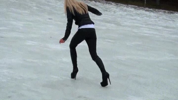 motivo,nadie,nieve,tacones,leñazo