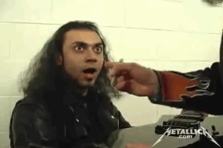 cara,metallica,fan,guitarra,firmada