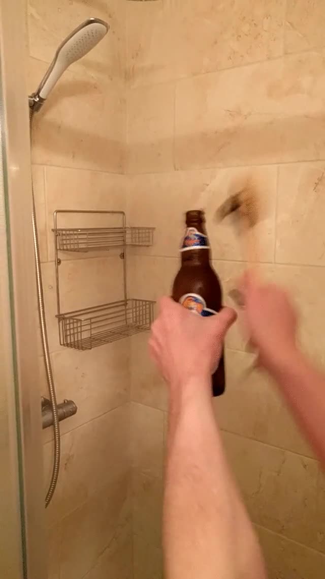 truco,casero,abrir,cerveza,abridor