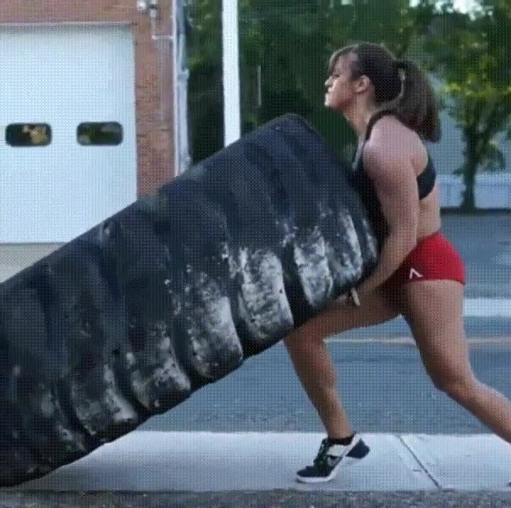 mujer,fuerte,mundo,levantar,rueda