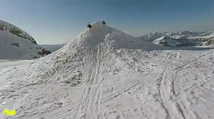 imposible,marear,poco,salto,nieve,pirueta