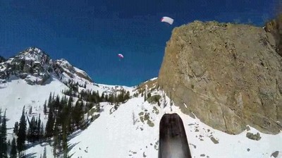 dar,salto,nieve,espectacular