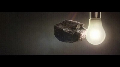 piedra,bombilla,romper