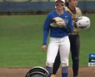 jugadora,softball,deslizar,llegar,base