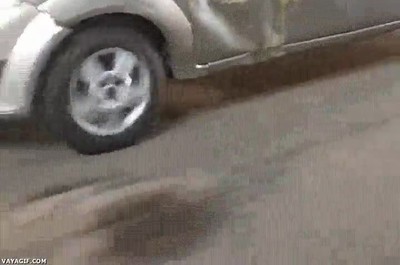 dicen,ford,tirado,carretera,coche