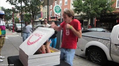 caja,pizza,dos veces,abrir.