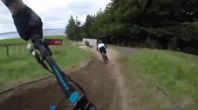 trepidante,carrer,a bicicletas,primera persona